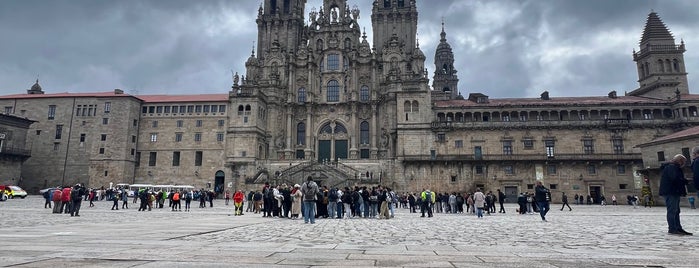 Catedral de Santiago de Compostela is one of El Camino de Santiago.