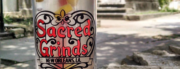 Sacred Grinds Coffee House is one of New Orleans.