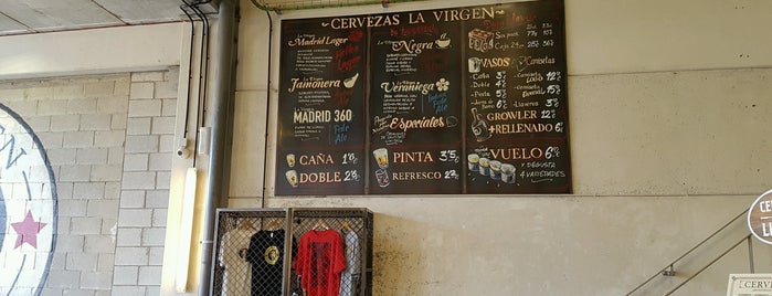 Cervezas La Virgen is one of Madrid 🍳.