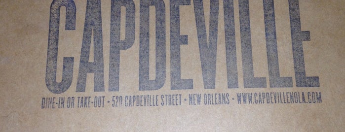Capdeville is one of Offbeat's favorite New Orleans restaurants.