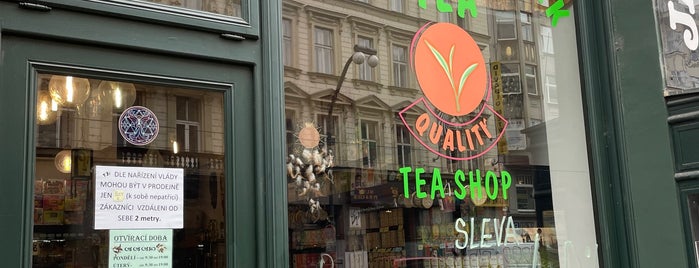 Čajový krámek (tea shop) is one of prg.