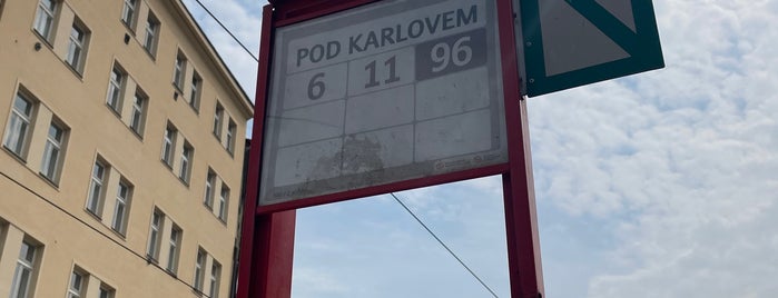 Pod Karlovem (tram) is one of LL MHD stations part 1.