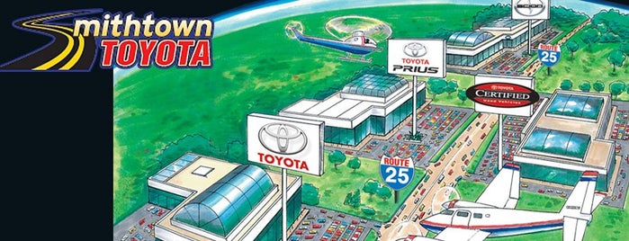 Smithtown Toyota is one of Zacharyさんのお気に入りスポット.