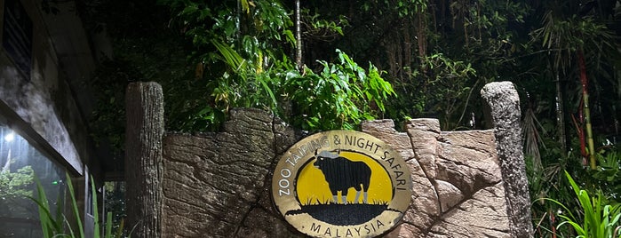 Zoo Taiping & Night Safari is one of Penang.