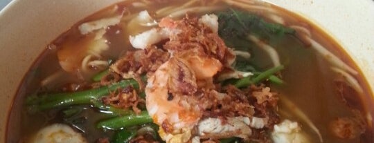 Madam Chong's Prawn Noodles House is one of the Msian eats.