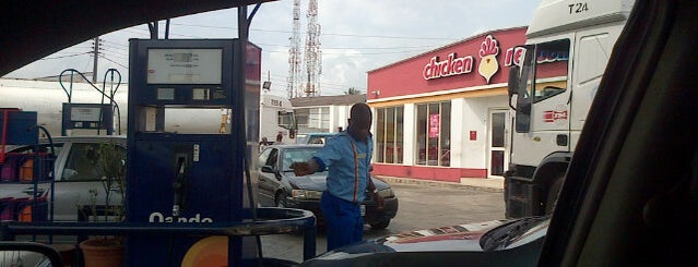 Chicken Republic/Oando Filling Station is one of Guide to Lagos's best spots.