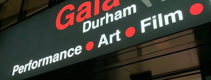 Gala Theatre is one of Durham.