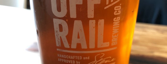 Off The Rail Brewing Co is one of Lugares favoritos de Ray.