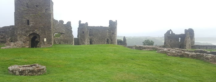 Llansteffan Castle is one of Castles Around the World-List 2.