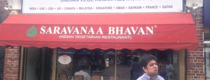 Saravanna Bhavan is one of Lugares favoritos de Foodman.