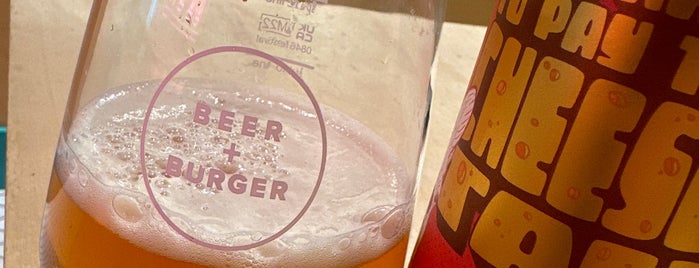 Beer + Burger is one of LDN.