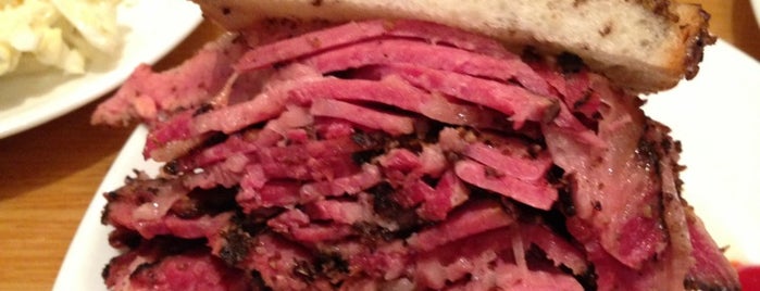 Carnegie Deli is one of NYC.