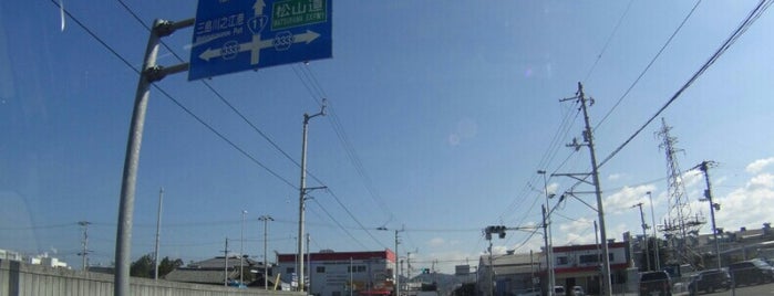 枝村集会所前 交差点 is one of 愛媛県東予地方の交差点.