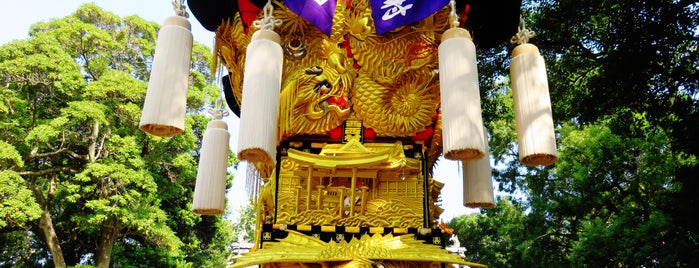 厳島神社 is one of 日本各地の太鼓台型山車 Drum Float in JAPAN.
