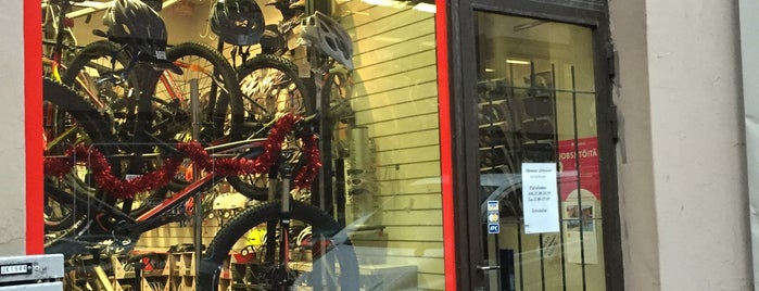 Suomen Urheiluaitta is one of Bike shops, service & accessories in Helsinki area.