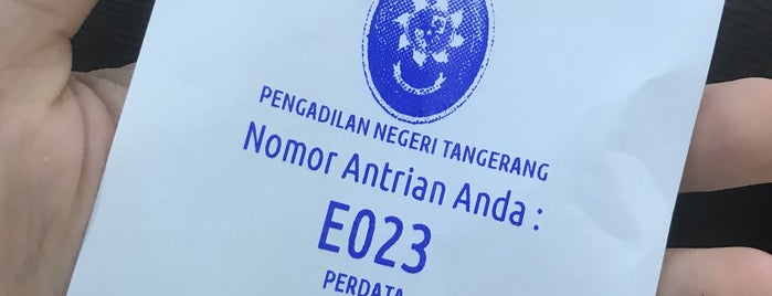 Pengadilan Negeri Tangerang is one of Tangerang.