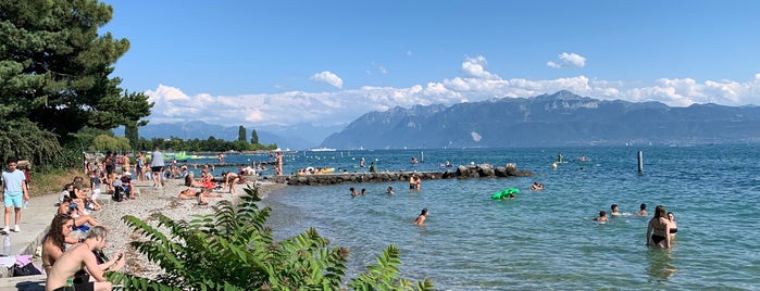 Plage de Coulet is one of Lausanne.