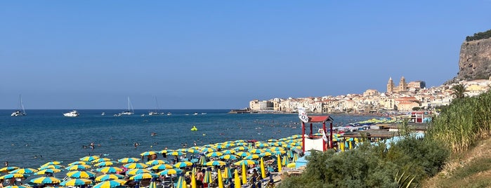 Lungomare is one of Cefalu.