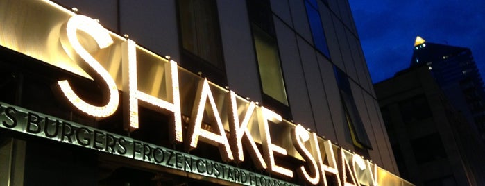 Shake Shack is one of Lugares donde estuve en el exterior 2a parte:.