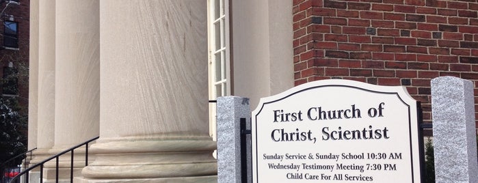 First Church of Christ Scientist is one of Boston,Massachusetts (MA).