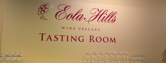 Eola Hills Tasting Room is one of PDX Wine.