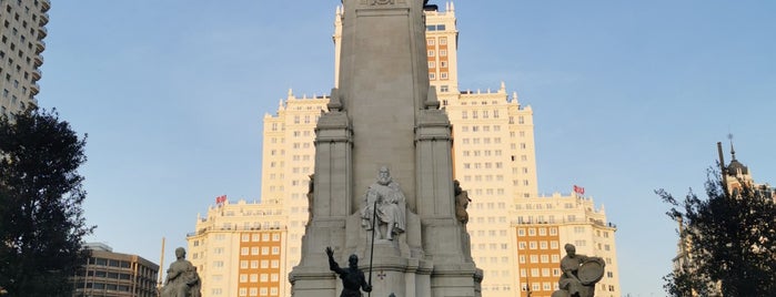 Monumento a Cervantes is one of Madrid.