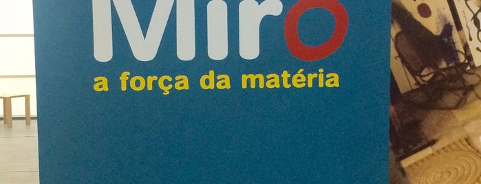 Joan Miró: a força da matéria is one of Lugares favoritos de Flávia.