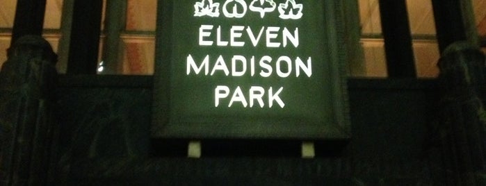 Eleven Madison Park is one of The World's 50 Best Restaurants.