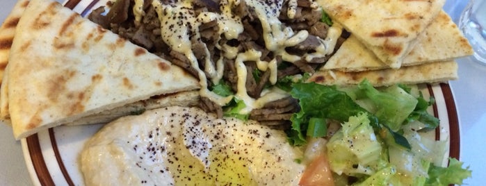 Taste Of Jerusalem Cafe is one of Tempat yang Disukai Liz.