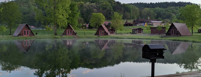 Mohican Adventures Canoe, Camp, Cabins & Fun Center is one of Caboozing on the Mohican.