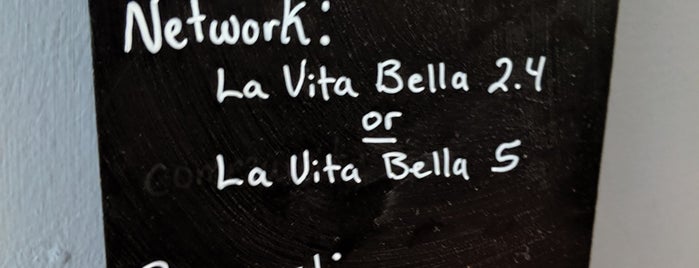 La Vita Bella Cafe is one of Good Eats Schwamle Style.