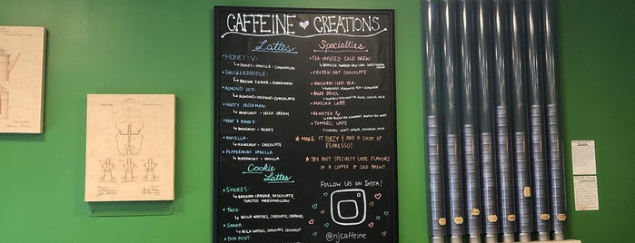 Caffeine is one of New Jersey.