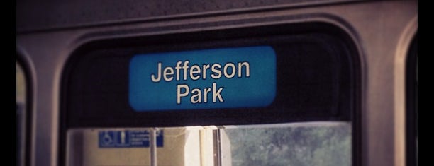 CTA - Jefferson Park is one of Orte, die Joshua gefallen.