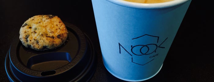 NOOK Cafe is one of Locais curtidos por Klaus.