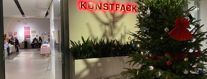 Konstfack is one of Sweeden.
