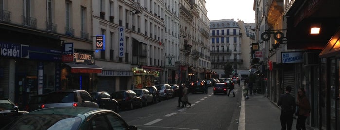 Cadet Opéra Hôtel is one of buddha bar
L'avenue
la cantina rue du Feaubourg.