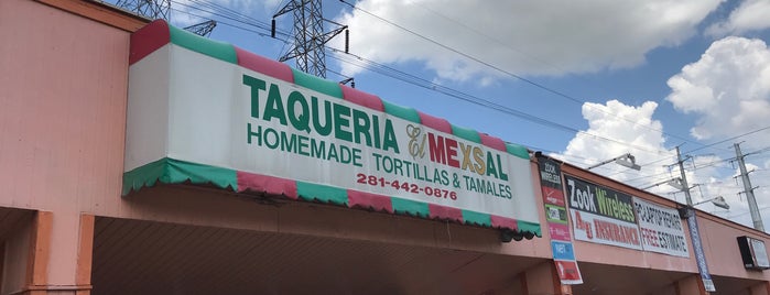 Taqueria El Mexsal is one of Houston.