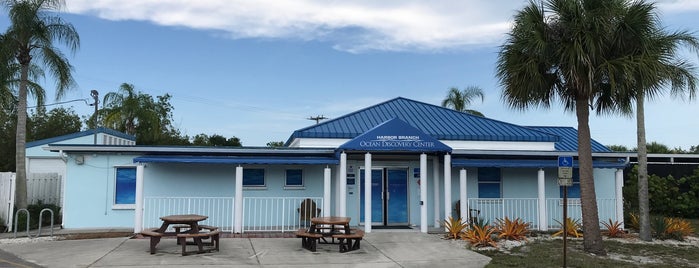 Harbor Branch Ocean Discovery Visitors Center is one of Visit St. Lucie!  and Love it!.
