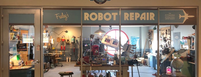 Fraley's Robot Repair - The Pittsburgh International Airport Branch is one of PGH.