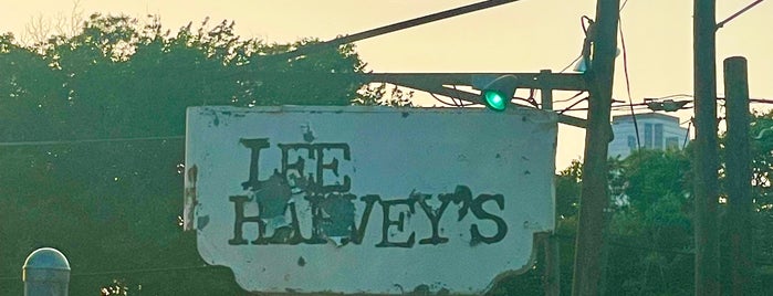 Lee Harvey's is one of By the Apt must try.