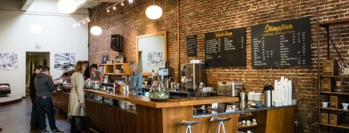 Stumptown Coffee Roasters is one of The 8 Coolest Coffee Shops In The US.