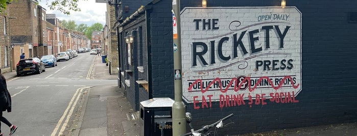The Rickety Press is one of London.
