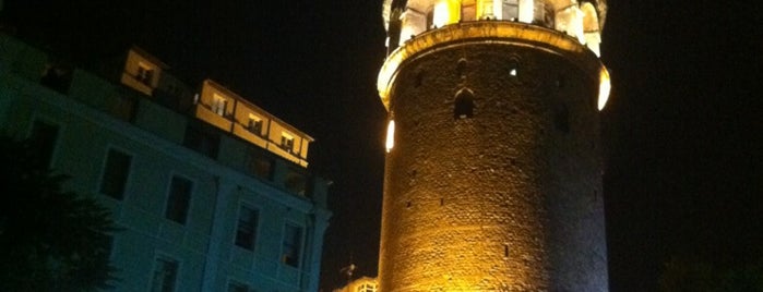 Torre di Galata is one of Istanbul.