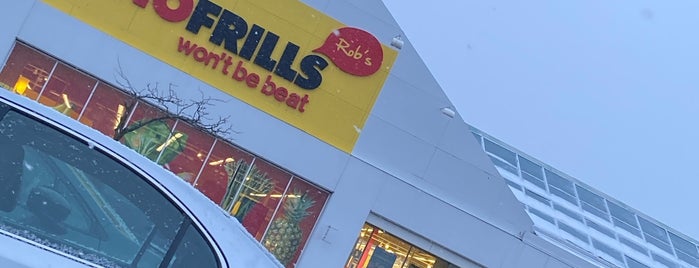 No Frills is one of Saved Locations.