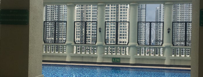 Rooftop Pool - The Manor II is one of Tennis/Swim SG.