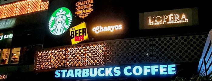 Starbucks is one of The 15 Best Cozy Places in New Delhi.