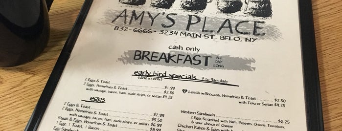 Amy's Place is one of Buffalo!!.