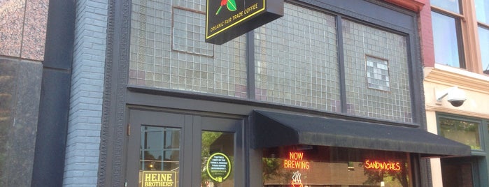 Heine Brothers' Coffee is one of Doin' it up in Downtown Louisville..