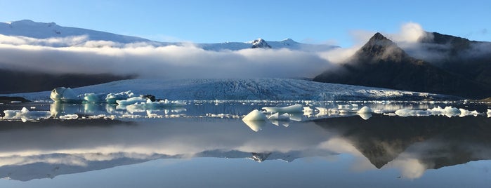 Fjallsárlón Glacier Lagoon is one of ICELAND-2017.