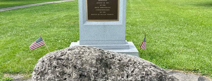 Fallen Timbers Monument is one of Native American Cultures, Lands, & History.